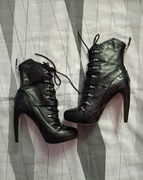 Skórzane botki  Sam Edelman rozmiar 37 
