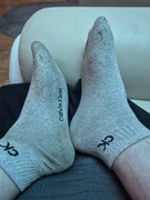 Skarpetki meskie noszone 