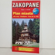 Zakopane. Plan miasta 1:15000. Edycja 97/98