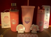 Duży zestaw do napojów , seria z kotkiem + dużo nowych gratisów .