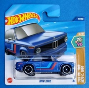 Hot Wheels BMW 2002 niebieskie