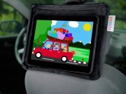 Uchwyt na tablet do samochodu - TULOKO. Czarny.