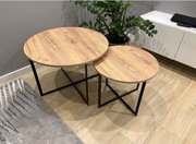 Stolik kawowy zestaw 2w1 LOFT