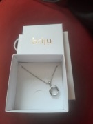 Wisiorek z łańcuszkiem Briju