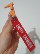 Zabezpieczenie broni palnej blokada zamka Empty Chamber brelok 