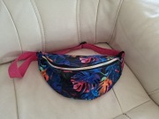 Nowa nerka torebka duza Monstery handmadd