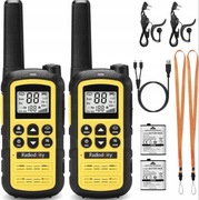 Krótkofalówka Radioddity Dwukierunkowe Radio Z Słuchawkami 2 Sztuki