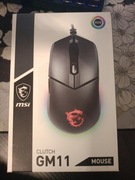 MSI Clutch GM11 – NOWA, zaplombowana, RGB, 5000 DPI, Gamingowa mysz