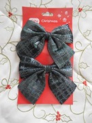 Kokarda ozdobna świąteczna Boże Narodzenie 2 szt.