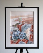 Obraz akwarela Wenecja Denys Tsarenko Oryginał