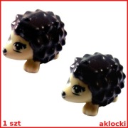 LEGO FIGURKA JEŻ 98389pb02 brązowy/Dark 98389pb01 brązowy/Reddish - 1 szt