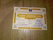 Kompletny napęd gramofonu fabryka wodomierzy karta gwarancyjna 1969