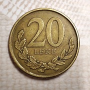 Albania 20 leke z 2012 r.