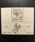 ZNACZEK 400 Rocznica Urodzin P.P. Rubensa 1977