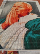SPRZEDAM GOTOWY JUŻ OBRAZ Z HAFTU DIAMENTOWEGO BEZ RAMKI  30X40