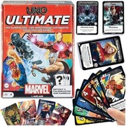 Mattel UNO Ultimate Marvel, karty do gry wersja Niemiecka