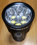 Potężna latarka Sofirn Q8 Plus + akumulatory (nowa)