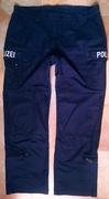 SPODNIE POLICYJNE NIEMIECKIE POLIZEI ZIEGLER PAS=98-106 CM , WZROST=176 CM