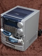 AIWA NSX-SZ80 wieża wzmacniacz, tuner, CD, EQ - działają, deck - uszkodzony