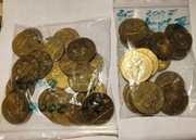 Zestaw monet 2zł GN roczniki 2003-2007. 98 monet. Gratis - 5zł Z.Książ '21