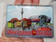 Magnes na lodówkę POLSKA Warszawa Kolumna Zygmunta Chopin