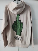 Boohoo man ocieplana męska bluza z kapturem made in 