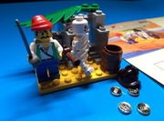 Unikat LEGO 6232 piraci Jaskinia Szkieletów 1996 KOMPLET + instrukcja