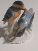 Figurka Lipelstorf wagner &Apel Zimorodki sygnowana #antyk #kolekcjonerski 