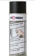 Lakier farba Spray Czarny Mat 400 ml Forch