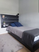 Łóżko NORDLI z zagłówkiem