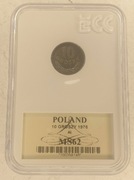 10 GROSZY 1976 - grading GCN MS62