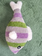 Duża Poduszka Ryba Handmade 50 cm – Miękki Pluszak dla Dziecka