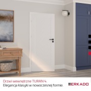 Drzwi wewnętrzne lakierowane ERKADO