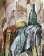 „ Martwa natura” piękna akwarela