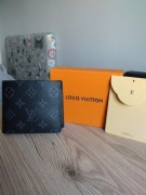 Portfel Louis Vuitton Szaro Czarny