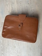 Walizka z naturalnej skóry lata 80’