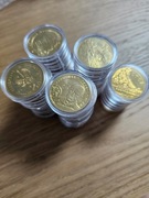 Zestaw #12 - 2zl mennicze - 2011/2012 - 48 monet w kapslach! OKAZJA!