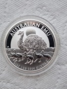 1 DOLAR AUSTRALIJSKI EMU 2025R.UNCJA SREBRA.