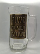Kufel do piwa 0,33 ze smiesznym napisem
