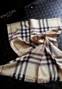 Burberry przepiękna oryginalna chusta w kratę stan: Nowa