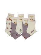 5x Skarpety Damskie Stopki Bawełniane  