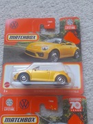 Matchbox Volkswagen Beetle Convertible (czerwony żółty) 2szt.