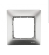 SIMON 54 ramka srebrna pojedyncza