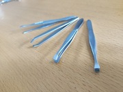 pęseta pinceta do regulacji brwi rzęs kosmetyczna ostra precyzyjna