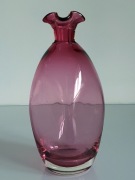 Kolekcjonerski wazon – Szkło Artystyczne PRL (Huta Tarnowiec?)