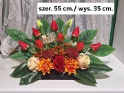 Dzień Babci I Dziadka,  stroik nagrobny obciążony