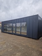 Pawilon, kontener usługowy ,biurowy ,handlowy 10x3.20 z   płyty PIR. 