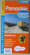 Pomorskie Mapa Województwa - skala 1:250 000, Demart 2011 r.