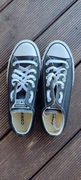 Trampki Converse czarne skórzane 