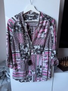 Canda Premium damska luźna bluzka tunika rozmiar 42